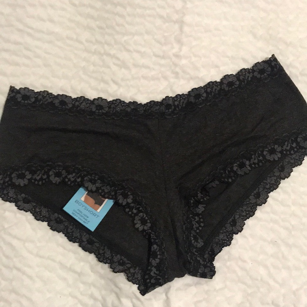 Lace and organic cotton with lace trim